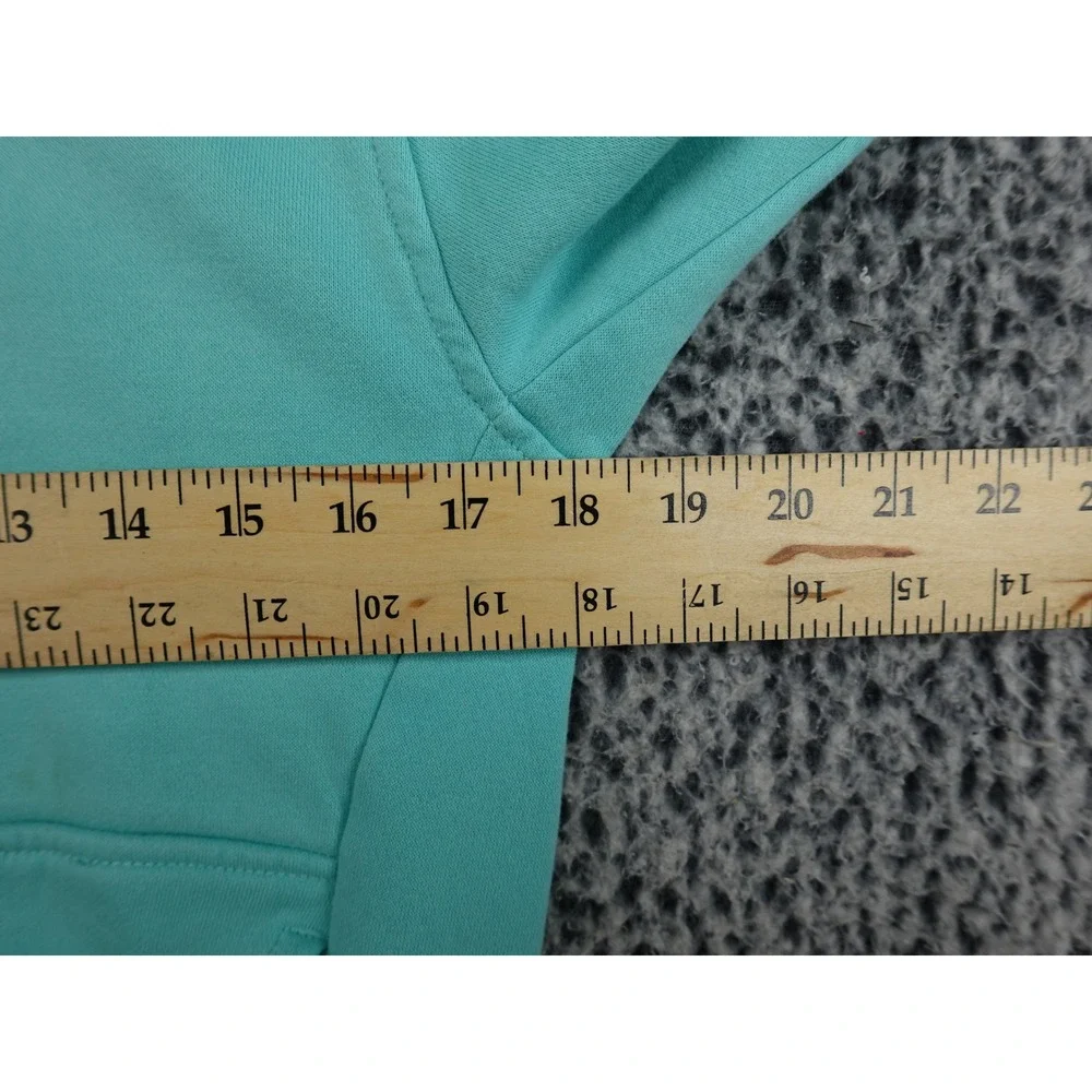 Nike Hoodie Boys Large L Teal Green Good Graphic Logo‎ Pullover FD2988-300